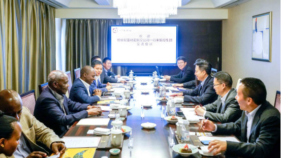 坦桑尼亚驻华参赞一行到新利体育集团交流座谈 - 新利体育