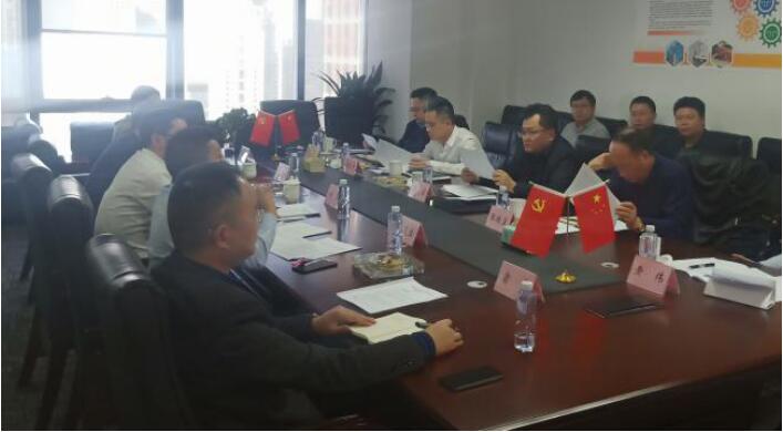 集团向导汪宏率队调研新利体育智慧游