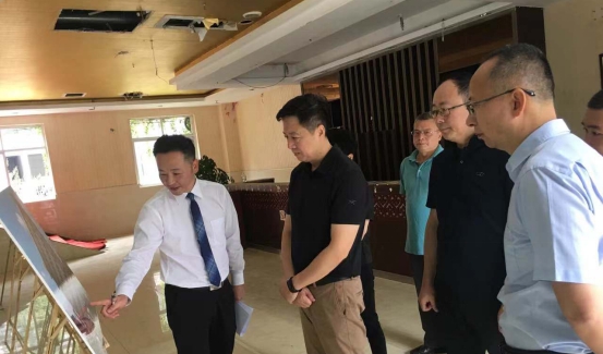 集团向导率队考察新利体育旅馆部分存量项目 - 新利体育