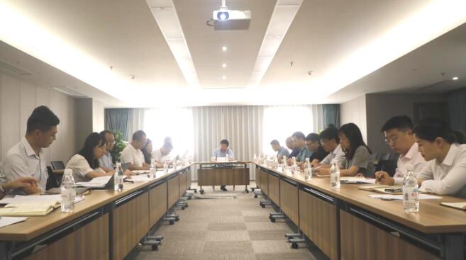新利体育集团检查指导组到立异公司开展党史学习教育暨党建半年岁情检查