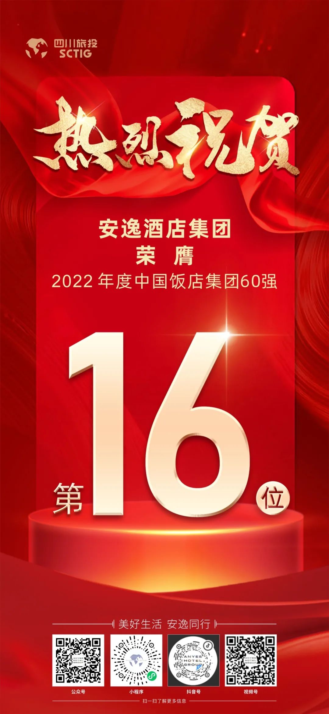 四川新利体育集团荣膺“2022年度中国饭店集团60强” - 新利体育