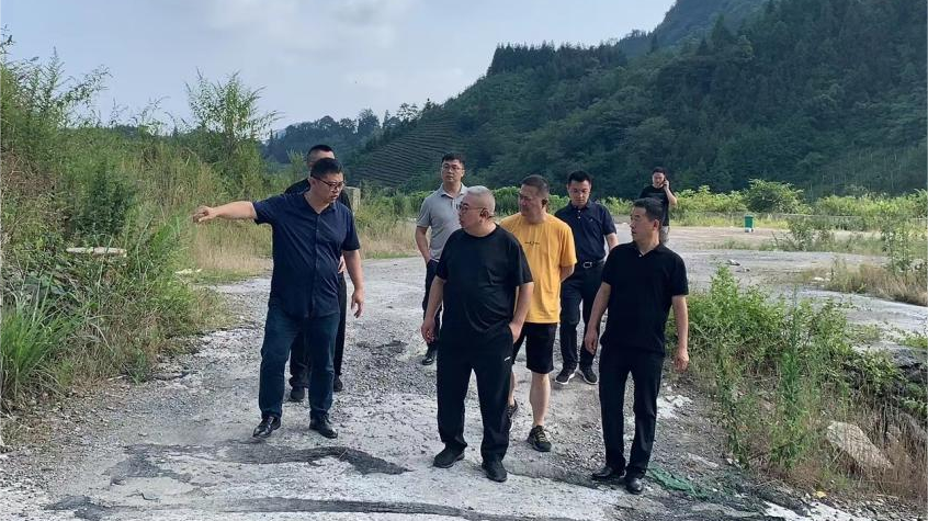 省新利体育集团向导调研峨眉山太阳村墟落振兴项目 - 新利体育